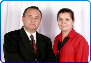 Pastor Eli Martins de Souza e irmã Zélia N. de Souza